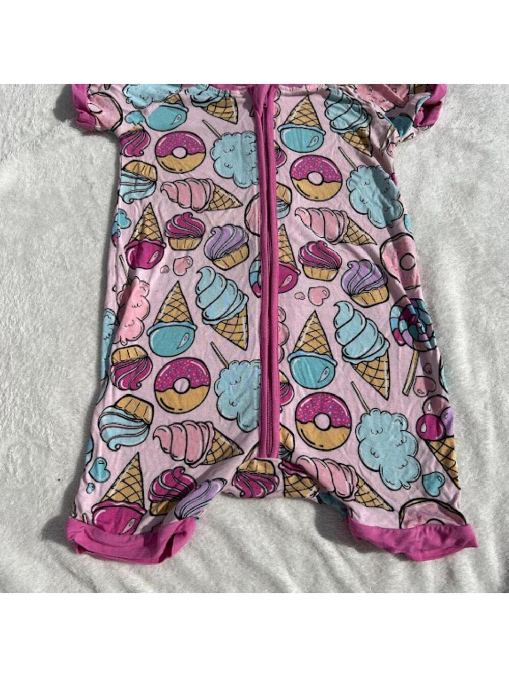 Little Sleepies Sweet Treats Shorty Size 18-24m